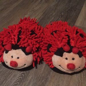 Ladybug slippers